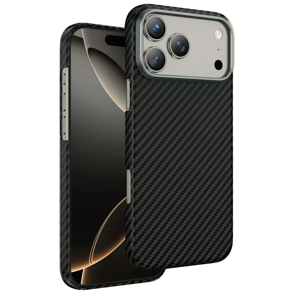 Keephone Apple iPhone 17 Pro Kevlar Diago Magsafe Kılıf